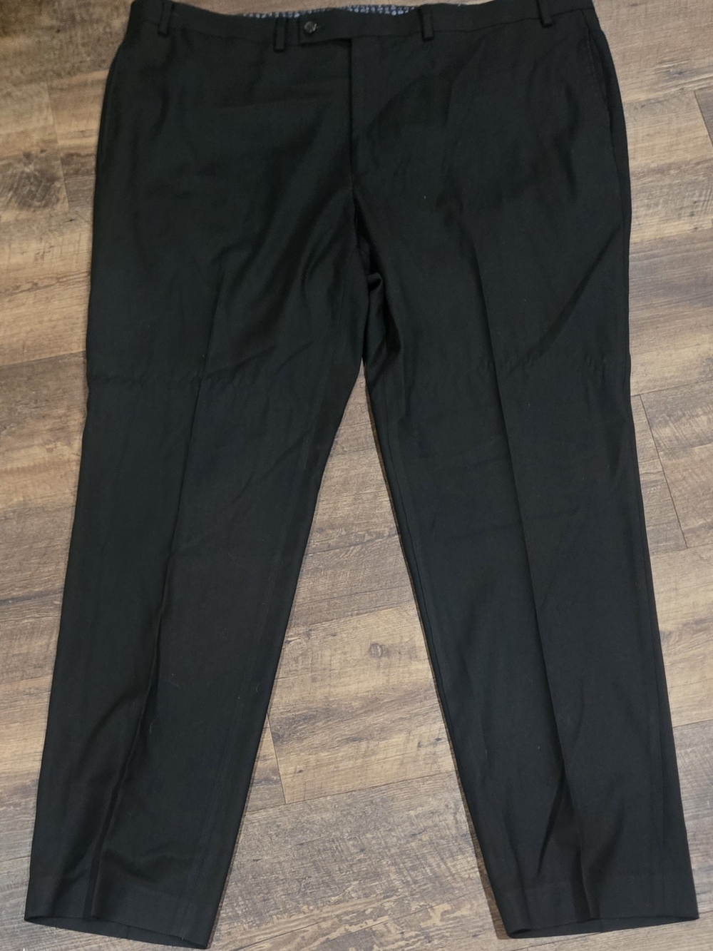 Ralph Lauren Men's Black Dress Trousers 42Wx32L